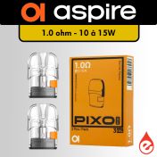 Lot de 2 cartouches PIXO - ASPIRE - eliquidz