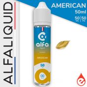 eliquide AMERICAN - ALFALIQUID 50ml