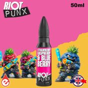 STRAWBERRY RASPBERRY AND BLUEBERRY 50ml - RIOT PUNX