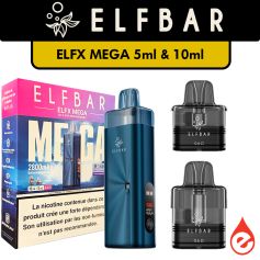 COFFRET ELFX MEGA 5ml et 10ml - ELFBAR