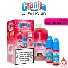 Puff Granita FRAISE FRUIT DU DRAGON 30K - ALFALIQUID