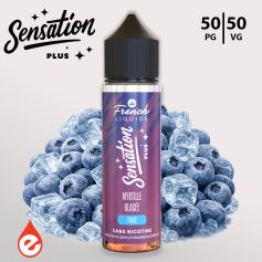 MYRTILLE GLAC&Eacute;E 50ml - SENSATION Le French Liquide