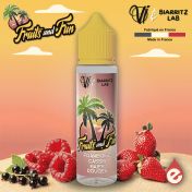 FRAMBOISE CASSIS BAIES ROUGES 50ml - FRUITS AND FUN