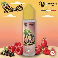 FRAMBOISE CASSIS BAIES ROUGES 50ml - FRUITS AND FUN