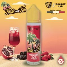 GRENADINE M&Ucirc;RE FRAISE 50ml - FRUITS AND FUN