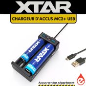 Chargeur d'accus MC2 PLUS - XTAR - eliquidz