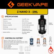 ZEUS Z NANO 3 - 5 ml GEEKVAPE - eliquidz