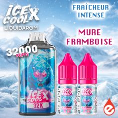 PUFF 32K MURE FRAMBOISE - ICE COOL X