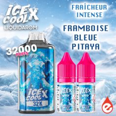 PUFF 32K FRAMBOISE BLEUE PITAYA - ICE COOL X