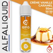 eliquide CRÈME VANILLE CARAMEL - ALFALIQUID 50ml