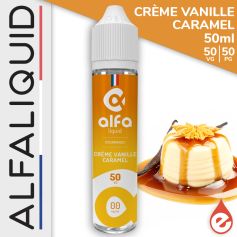 CR&Egrave;ME VANILLE CARAMEL - ALFALIQUID 50ml
