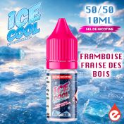 eliquide FRAMBOISE FRAISE DES BOIS 10ml SDN - ICE COOL