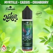 MYRTILLE CASSIS CRANBERRY 50ml - NEKTAR Le French Liquide