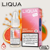 eliquide PAMPLEMOUSSE DE SICILE Sels de nicotine LIQUA