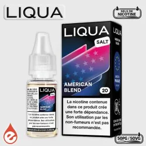 eliquide TBC AMERICAIN Sels de nicotine LIQUA