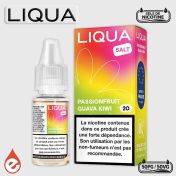 eliquide FRUIT DE LA PASSION GOYAVE KIWI Sels de nicotine LIQUA