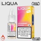 FRAISE BANANE Sels de nicotine LIQUA