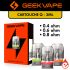 LOT DE 3 CARTOUCHES POD Q - GEEKVAPE