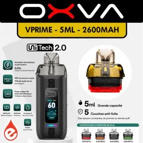 Kit OXVA VPRIME 5ml Kit OXVA VPRIME 5ml