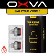 LOT DE 2 CARTOUCHES VPRIME 5ml - OXVA