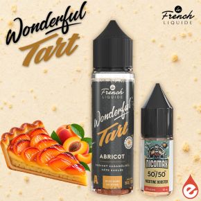Abricot Caramélisé 50ml 3mg - Wonderful Tart Le French Liquide Abricot Caramélisé 50ml 3mg - Wonderful Tart Le French Liquide