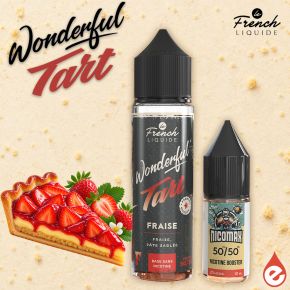 Fraise 50ml 3mg - Wonderful Tart Le French Liquide Fraise 50ml 3mg - Wonderful Tart Le French Liquide