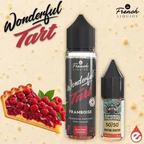 Framboise 50ml 3mg - Wonderful Tart Le French Liquide