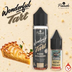 Poire Amandine 50ml 3mg - Wonderful Tart Le French Liquide Poire Amandine 50ml 3mg - Wonderful Tart Le French Liquide