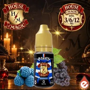 eliquide BOISDAIGLE - Framboise Bleue & Raisin - 10ml House of Magic E.Tasty