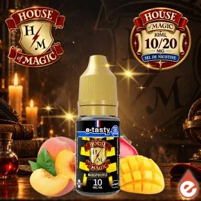 eliquide MANGPOUFFLE - Mangue & Pêche - 10ml SDN House of Magic E.Tasty