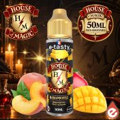 eliquide MANGPOUFFLE - Mangue & Pêche - 50ml House of Magic E.Tasty