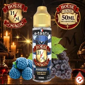 eliquide BOISDAIGLE - Framboise Bleue & Raisin - 50ml House of Magic E.Tasty eliquide BOISDAIGLE - Framboise Bleue & Raisin - 50ml House of Magic E.Tasty