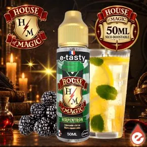 eliquide SERPENTRON - Limonade Citron & Mûre - 50ml House of Magic E.Tasty