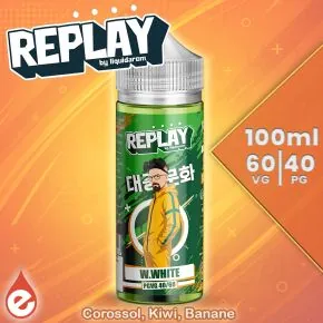 eliquide W.White - REPLAY LIQUIDAROM 100ml eliquide W.White - REPLAY LIQUIDAROM 100ml
