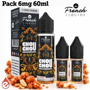 eliquide PACK CHOUCHOU 6mg 60ml - Le French Liquide