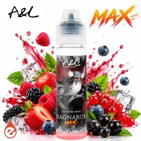 eliquide RAGNAROK MAX 50 ml - A&L Ultimate - Fruits Rouges, Cassis, Frais