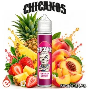 ANANAS FRAISE PÊCHE - CHICANOS 50ml