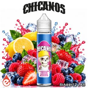 LIMONADE FRUITS ROUGES BLEUETS - CHICANOS 50ml